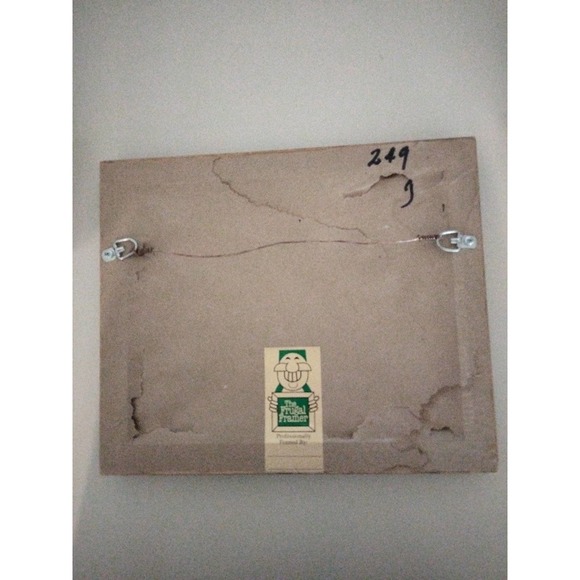 Anne W Ray Vintage Caribbean Lithograph Signed Matted and framed - Picture 6 of 6